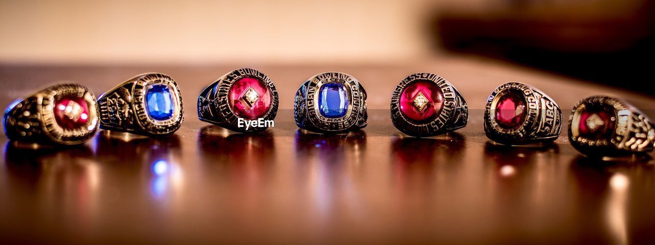 Bowling award score rings