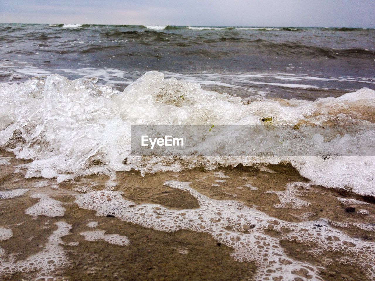 WAVES ON BEACH