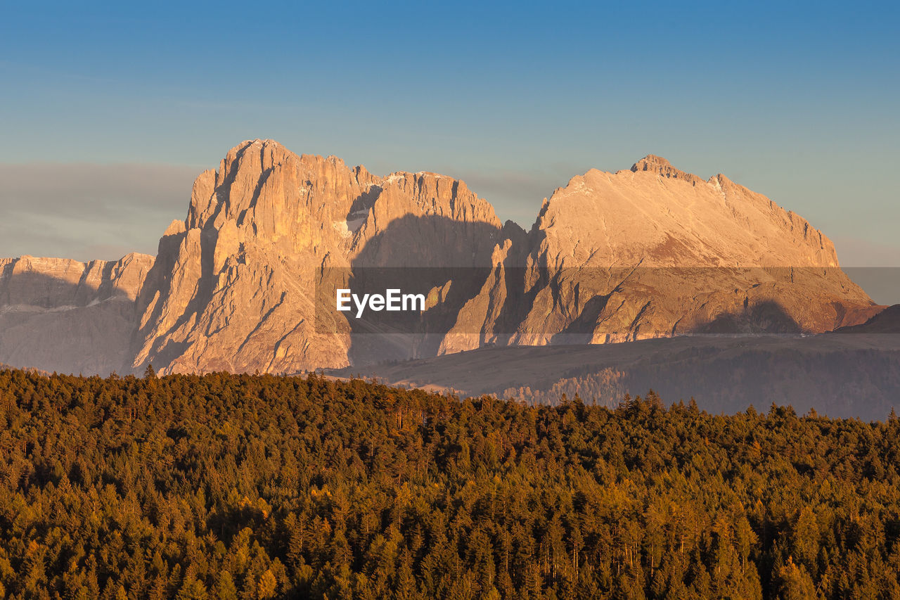 Scenic view of land against sky