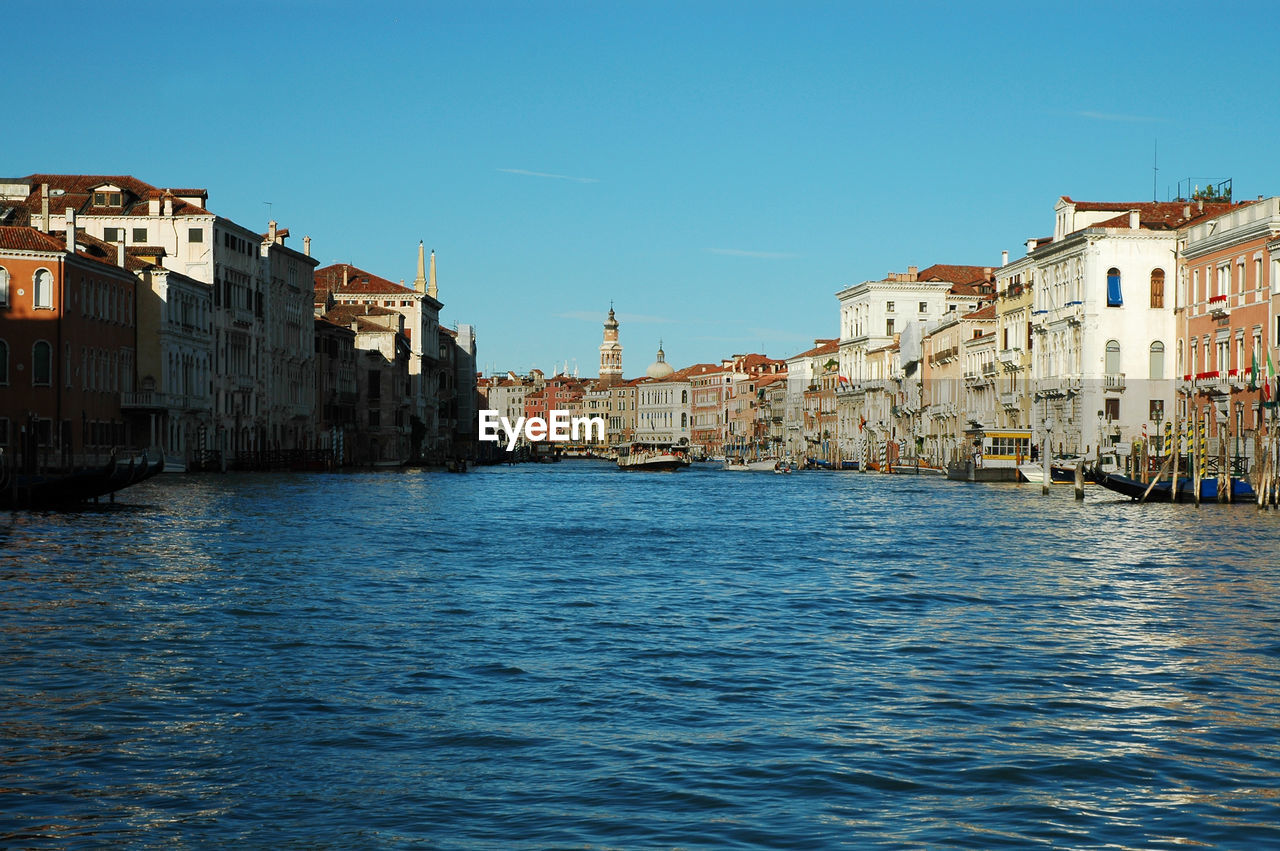 The grand canal in venice, italy