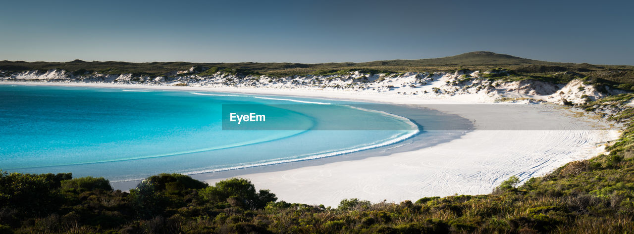 Scenic view of beach