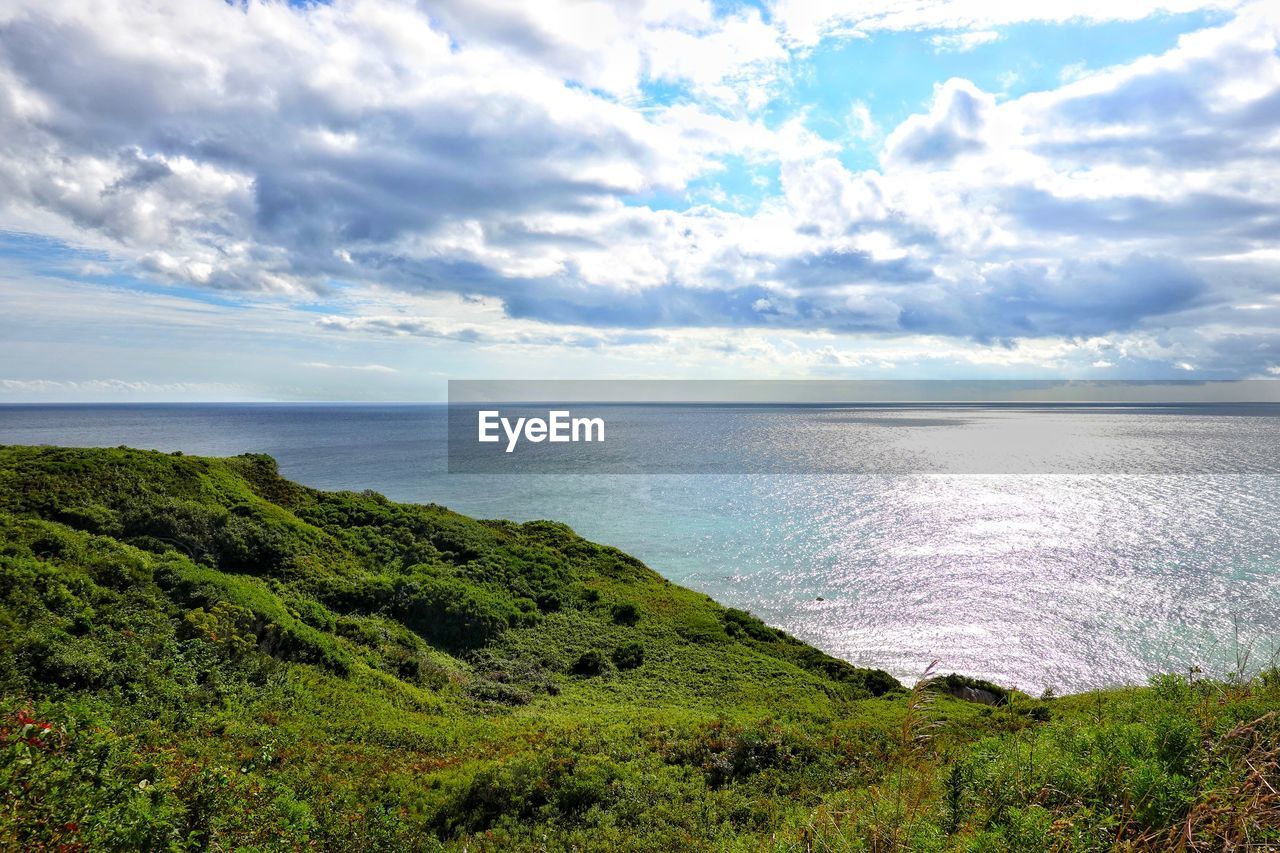 VIEW OF SEA AGAINST SKY