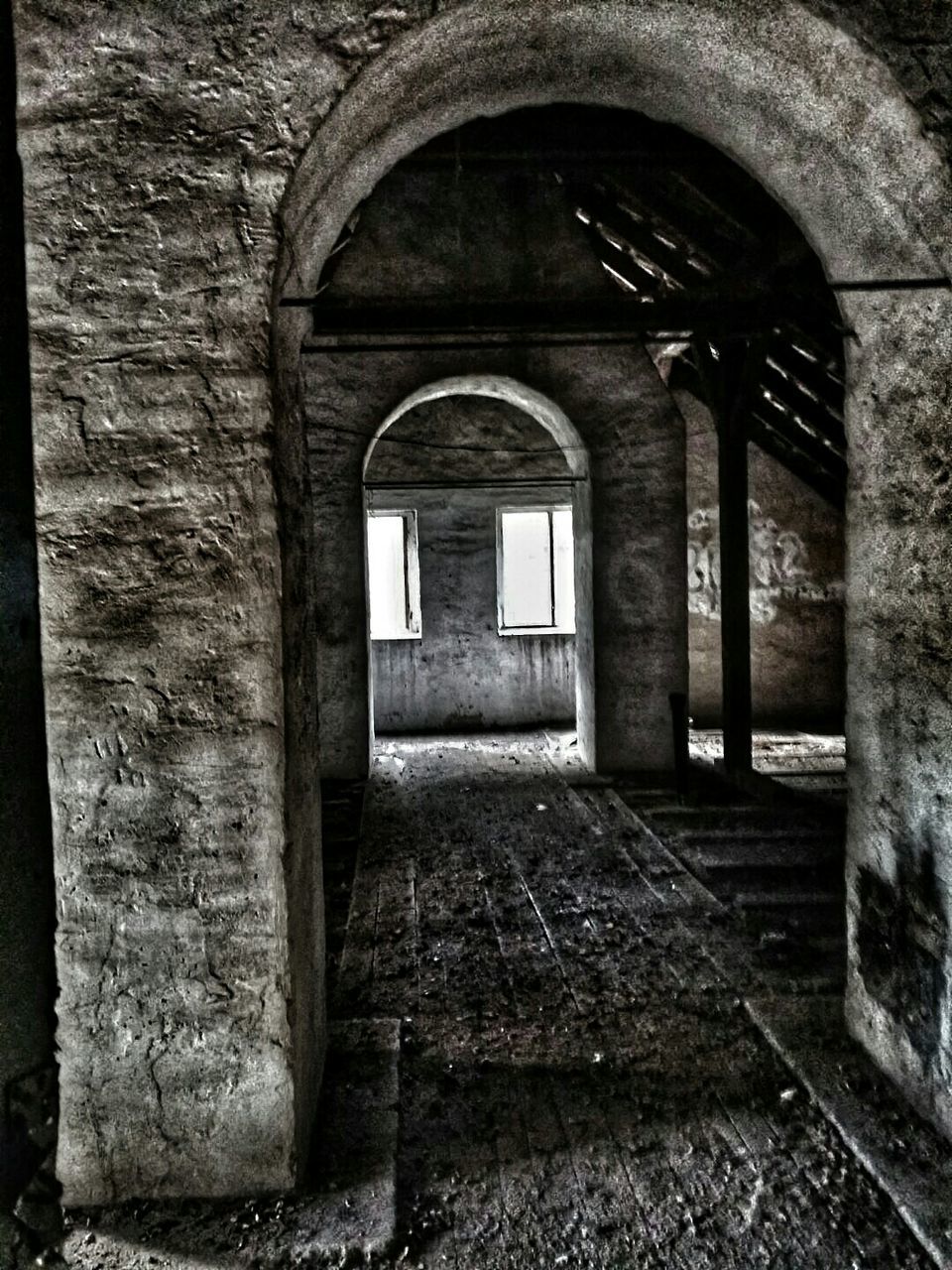VIEW OF OLD RUIN