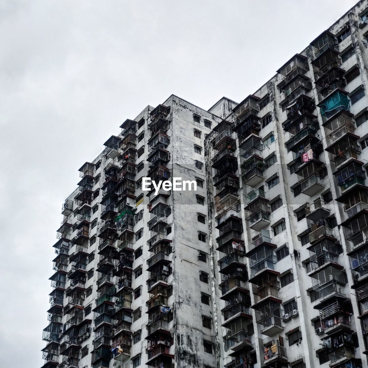 Low angle view of building against sky