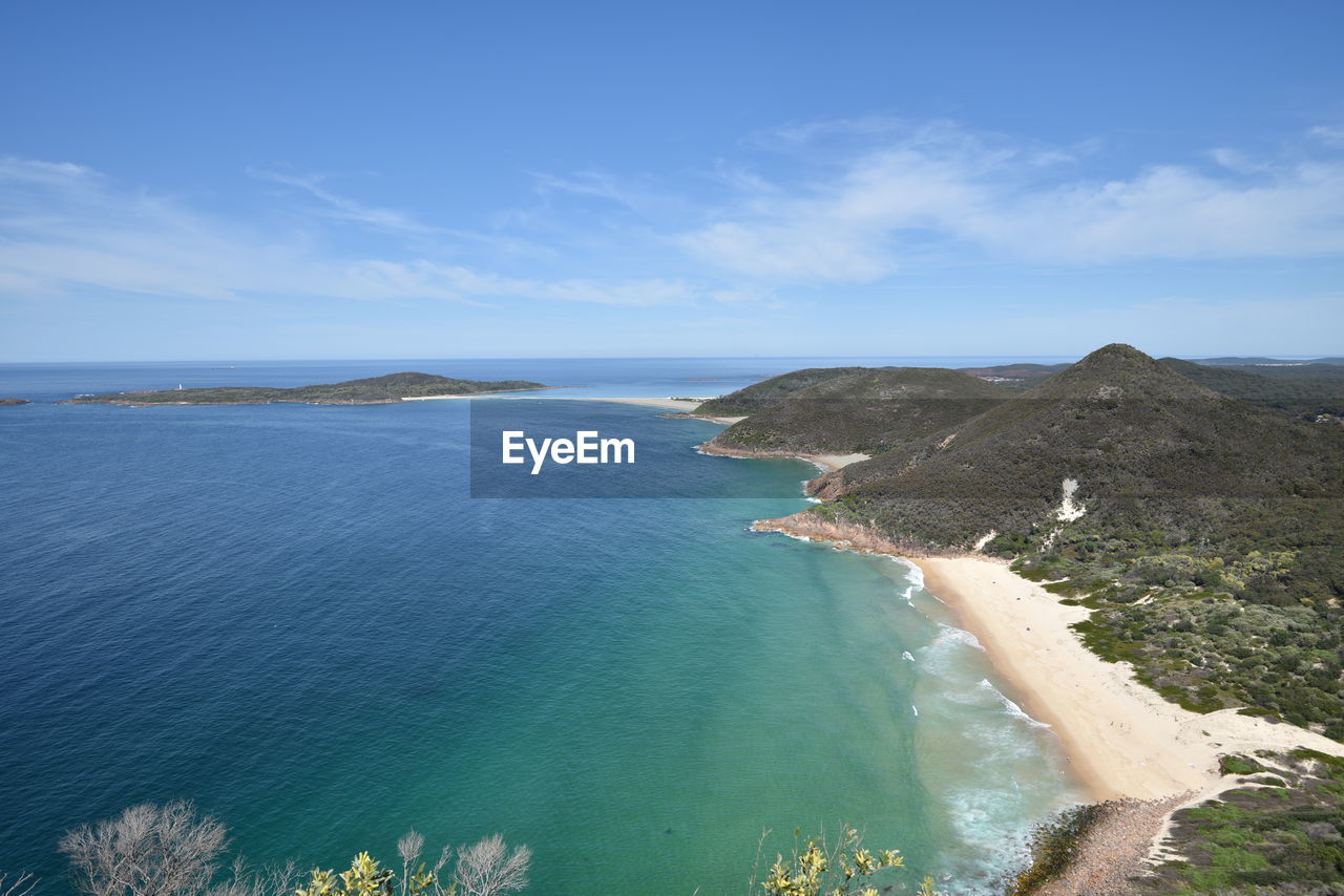 PANORAMIC VIEW OF SEA AGAINST SKY