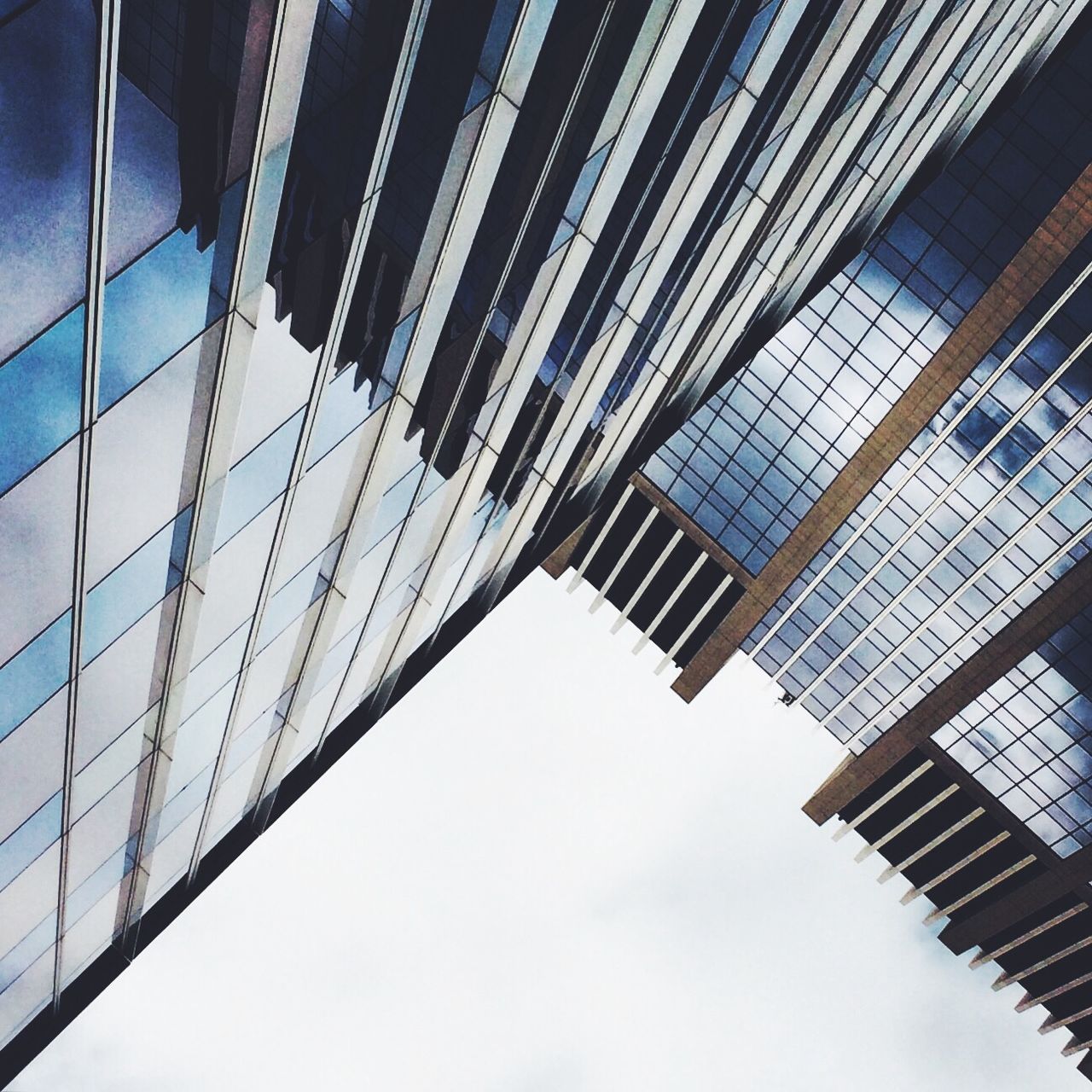 Low angle view of building facade