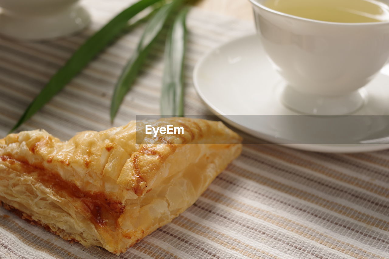 CLOSE-UP OF COFFEE CUP WITH TEA