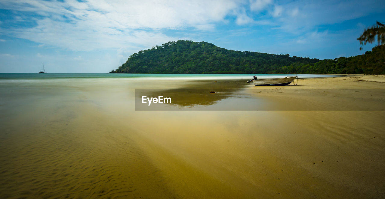 Scenic view of calm sea