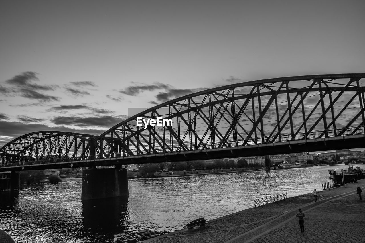 BRIDGE AGAINST SKY