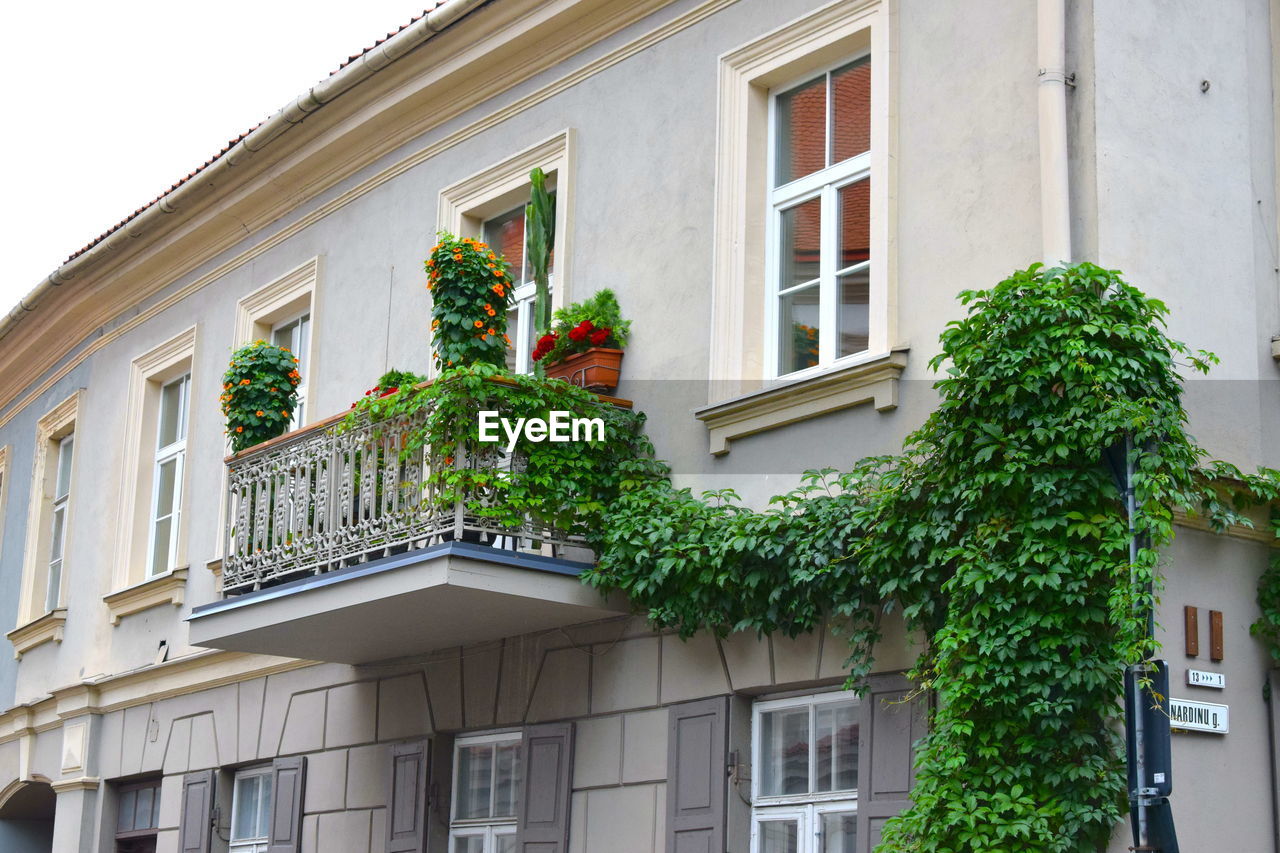 Low angle view of old building