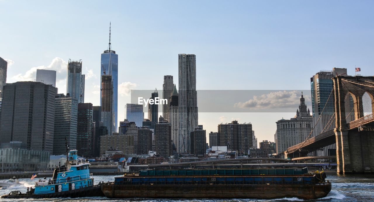 Skyscrapers in city