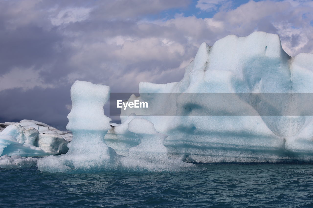 Impressive iceberg formation