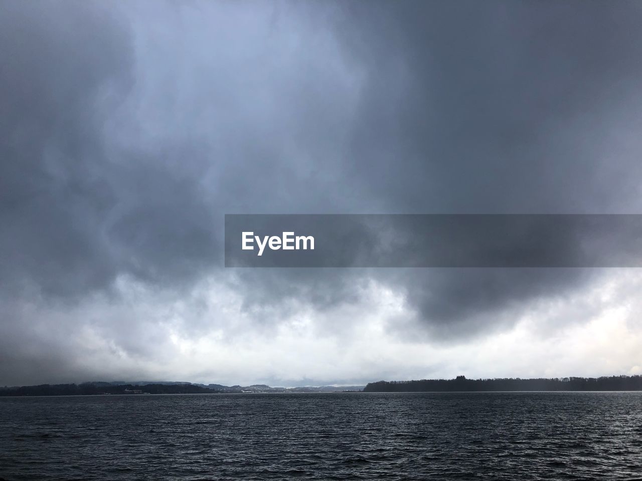 STORM CLOUDS OVER SEA