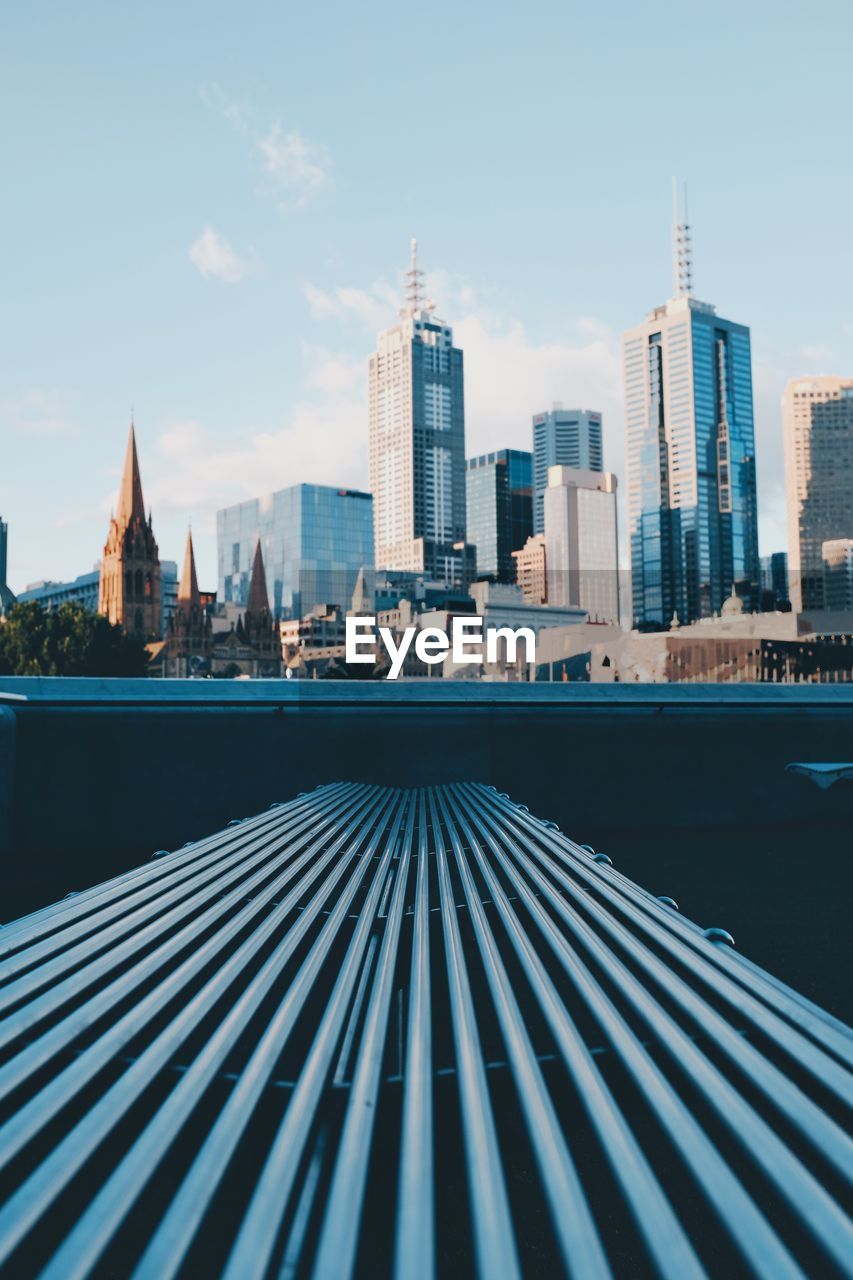 View of skyscrapers against sky