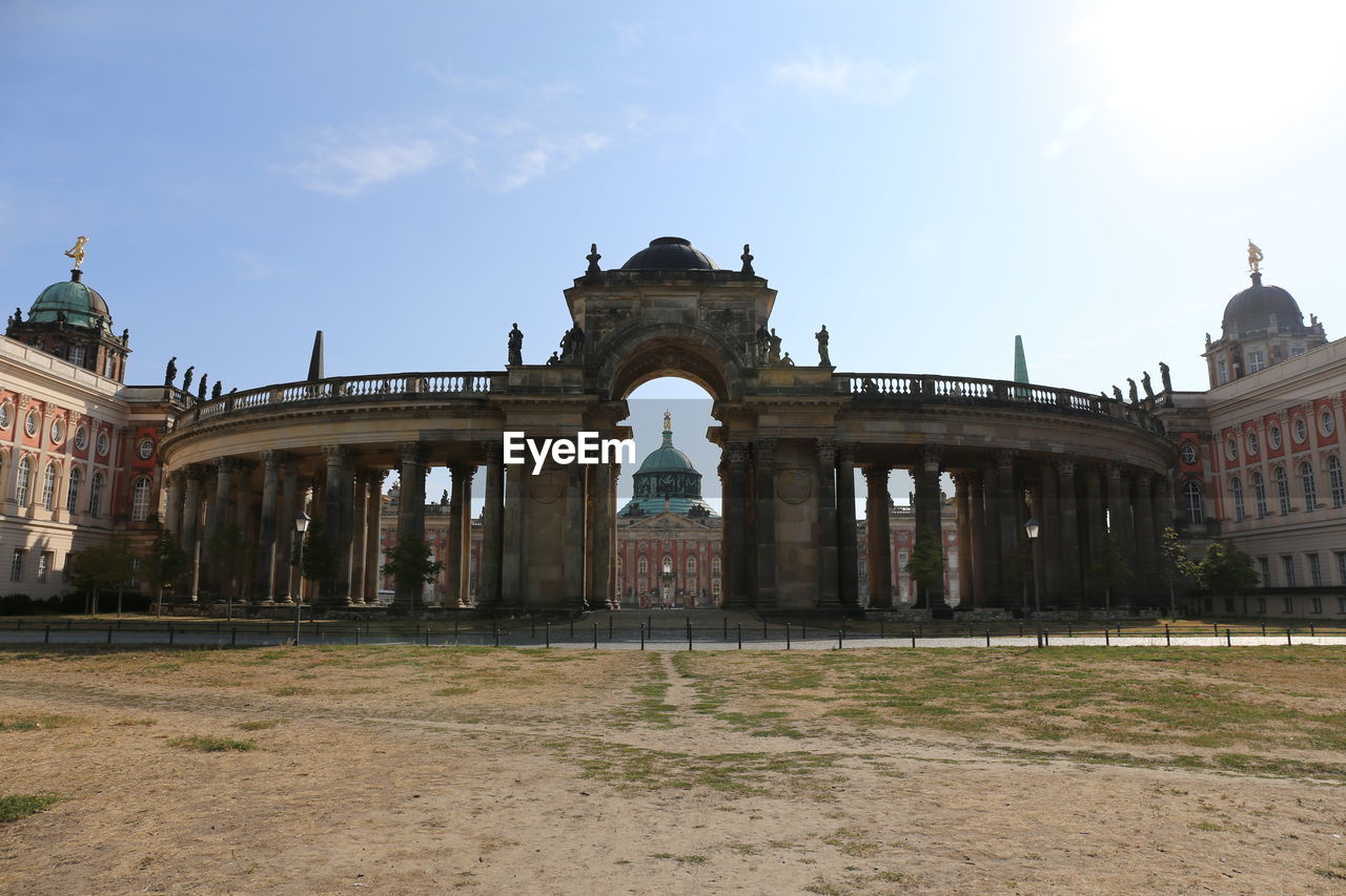 View of historical building against sky