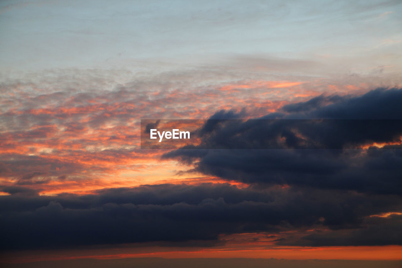 LOW ANGLE VIEW OF DRAMATIC SKY