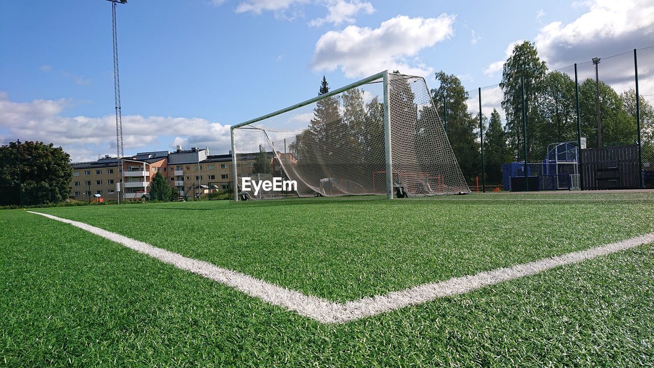 VIEW OF SOCCER FIELD