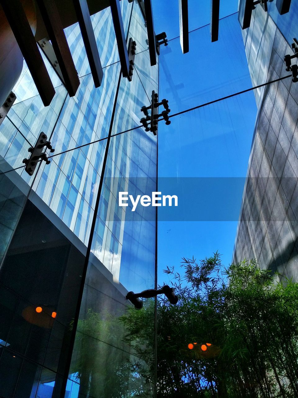 LOW ANGLE VIEW OF BUILDINGS