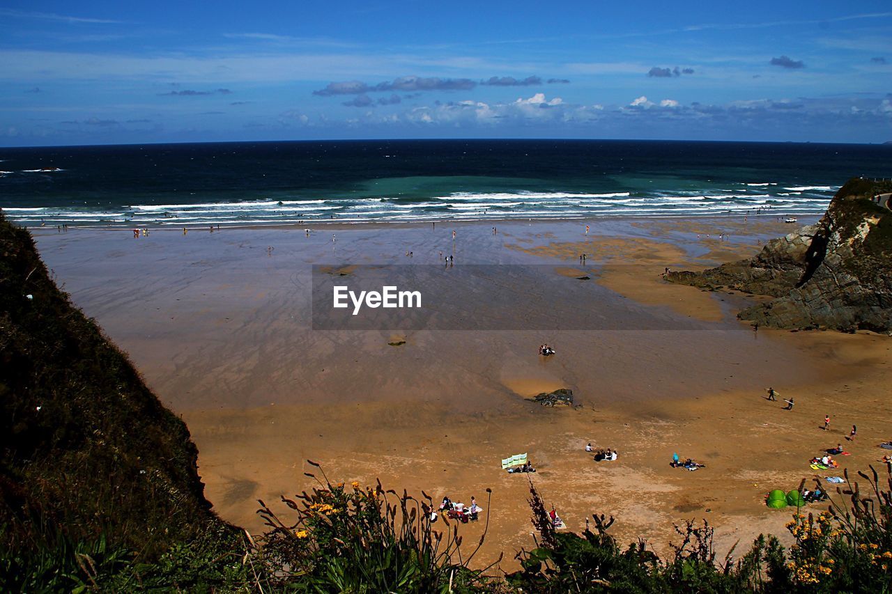 View of beach against sky