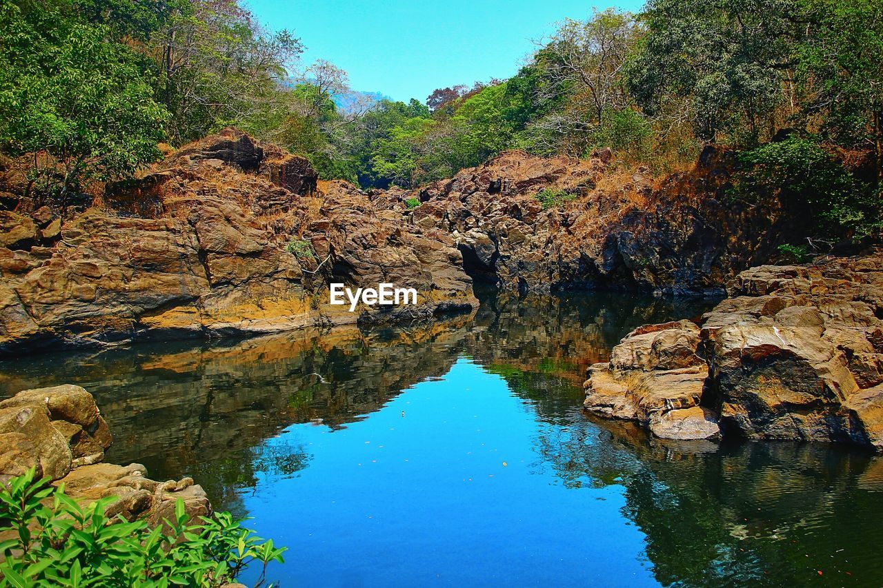 SCENIC VIEW OF LAKE