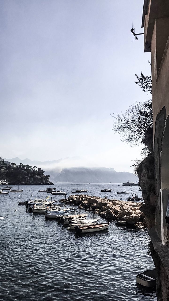 SCENIC VIEW OF WATER AGAINST SKY