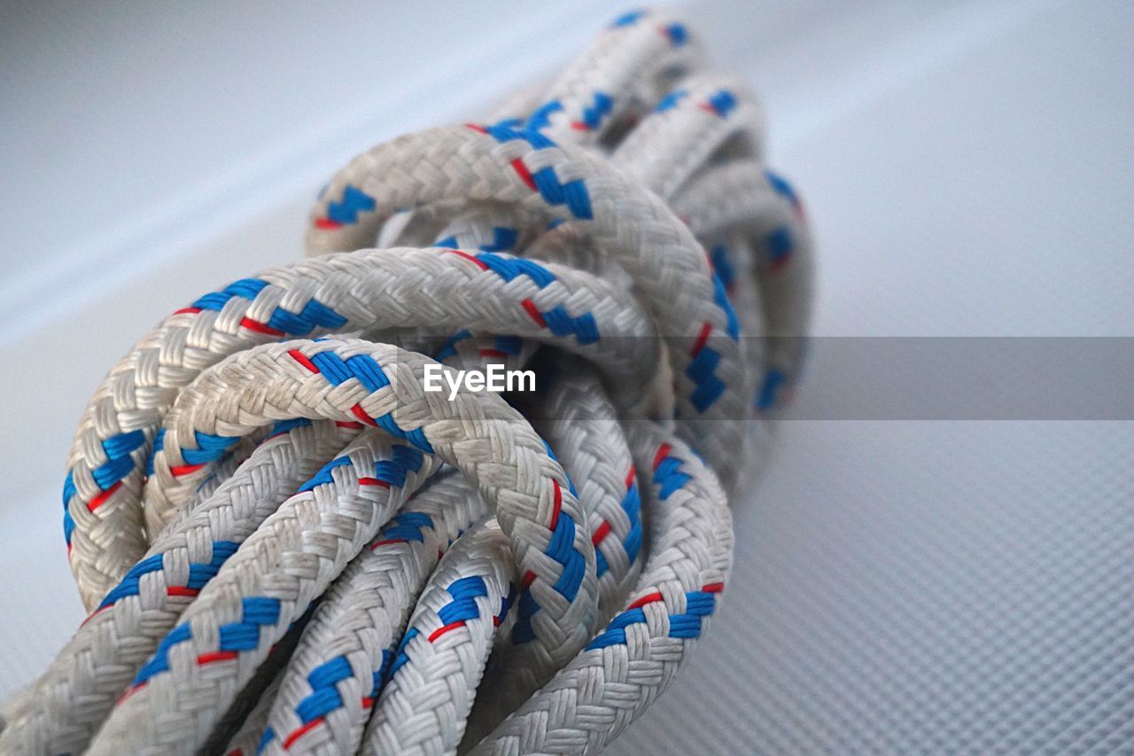 Close-up of multi colored rope