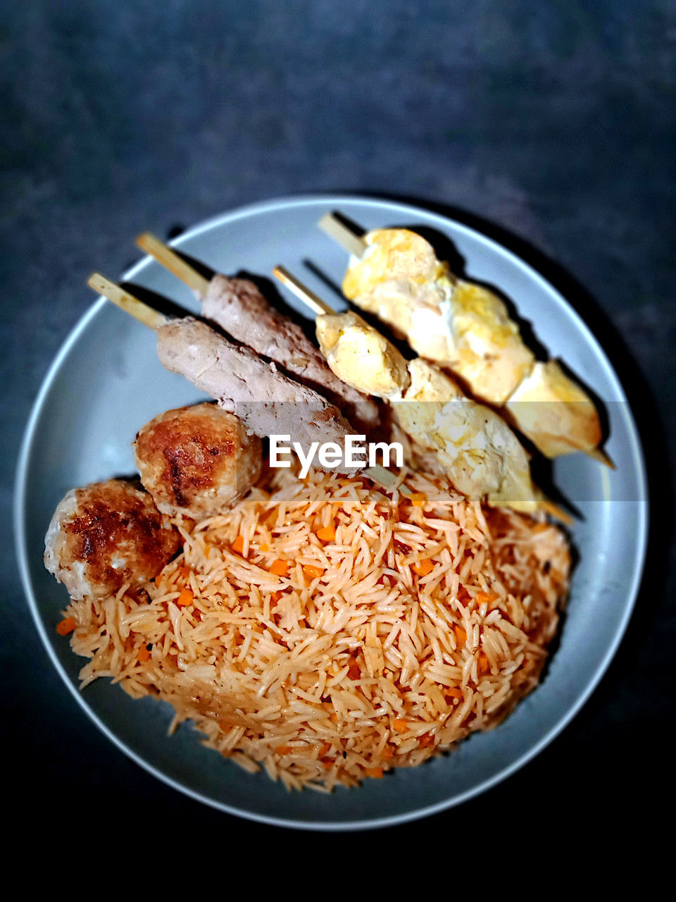 food, food and drink, healthy eating, dish, wellbeing, freshness, studio shot, produce, no people, cuisine, indoors, plate, meal, high angle view, breakfast, bowl, fruit, vegetable, rice - food staple, vegetarian food, close-up