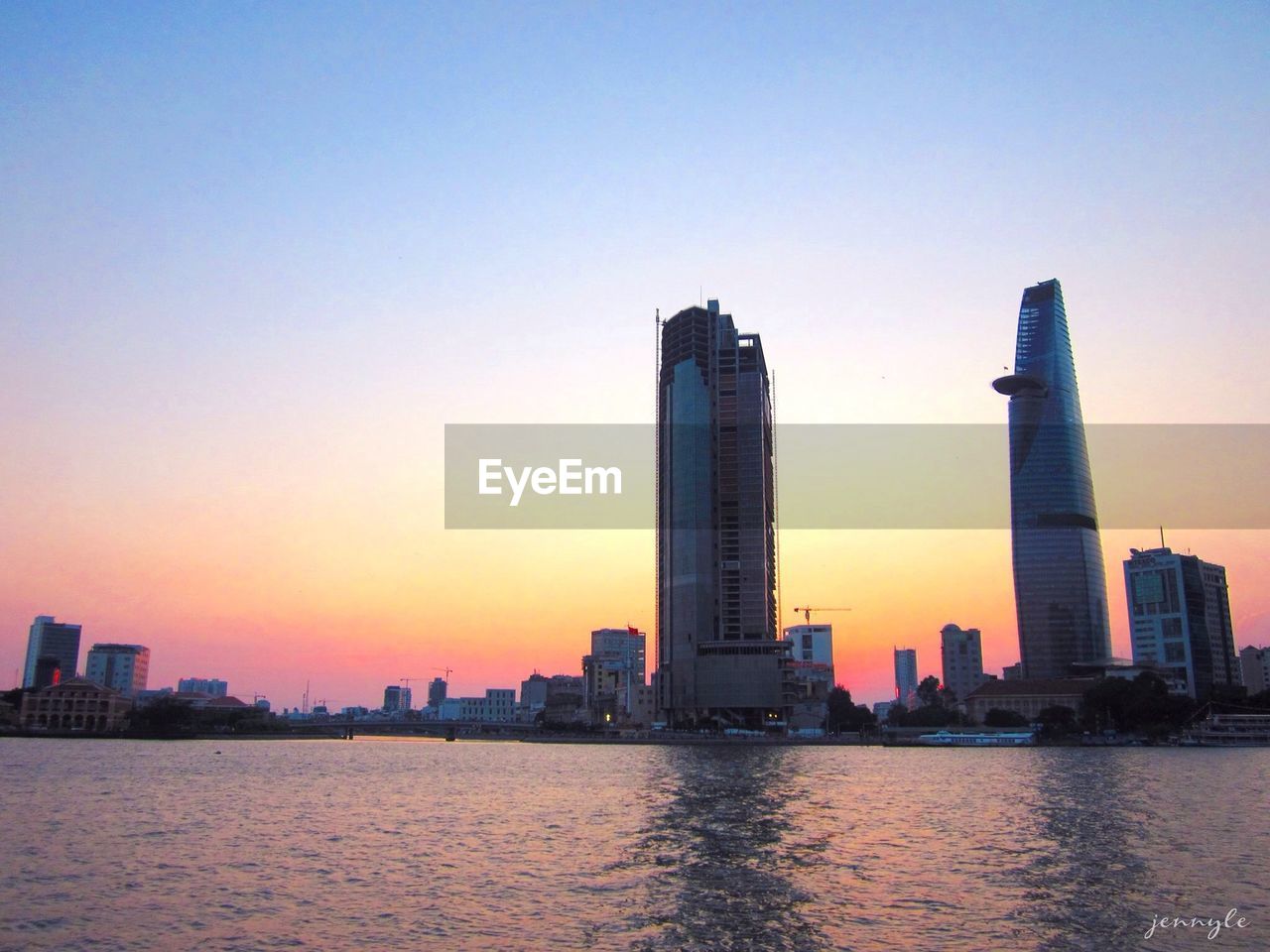 View of buildings with waterfront