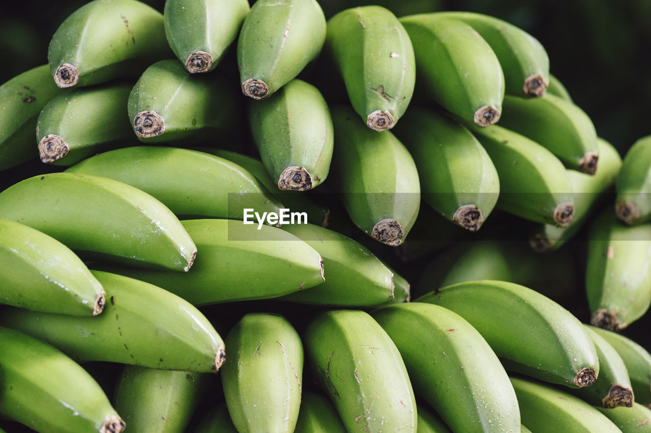 Full frame shot of bananas for sale at market stall