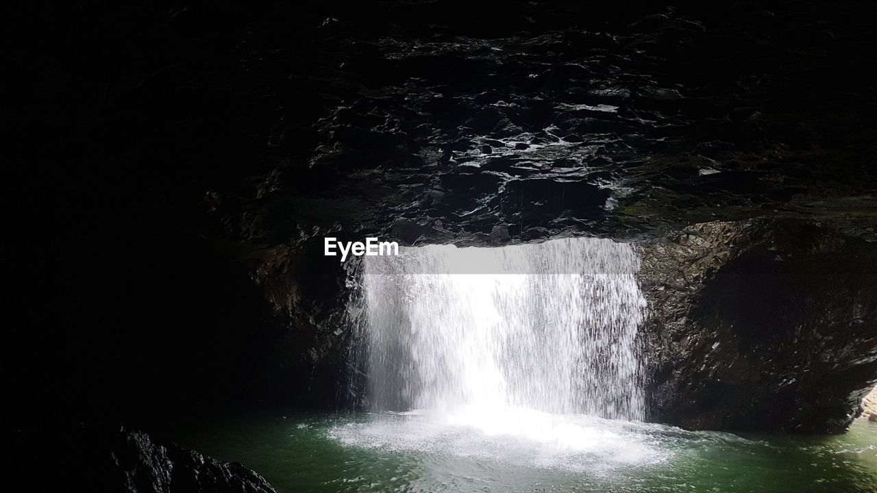 natural bridge Natural Landmark Flowing Water Rock Formation Natural Arch Flowing Falling Water