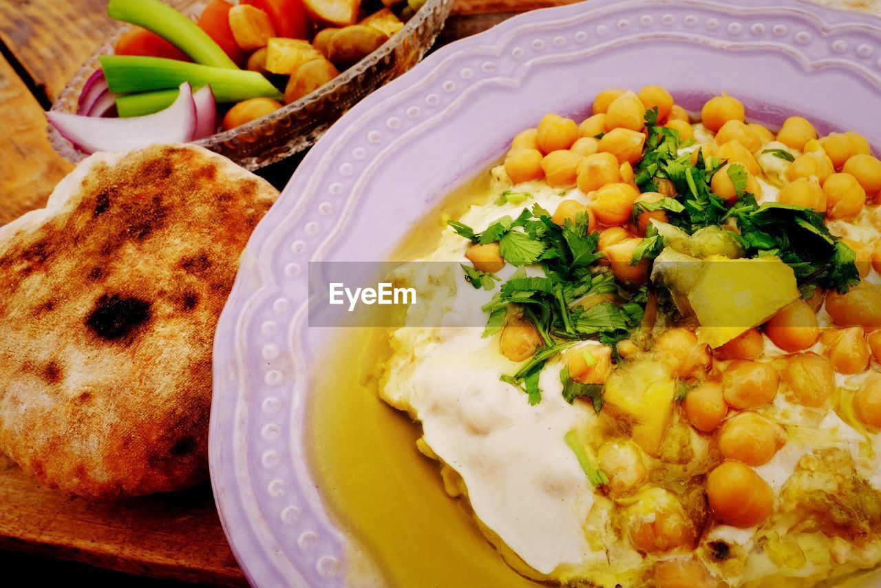 Close-up of food in plate