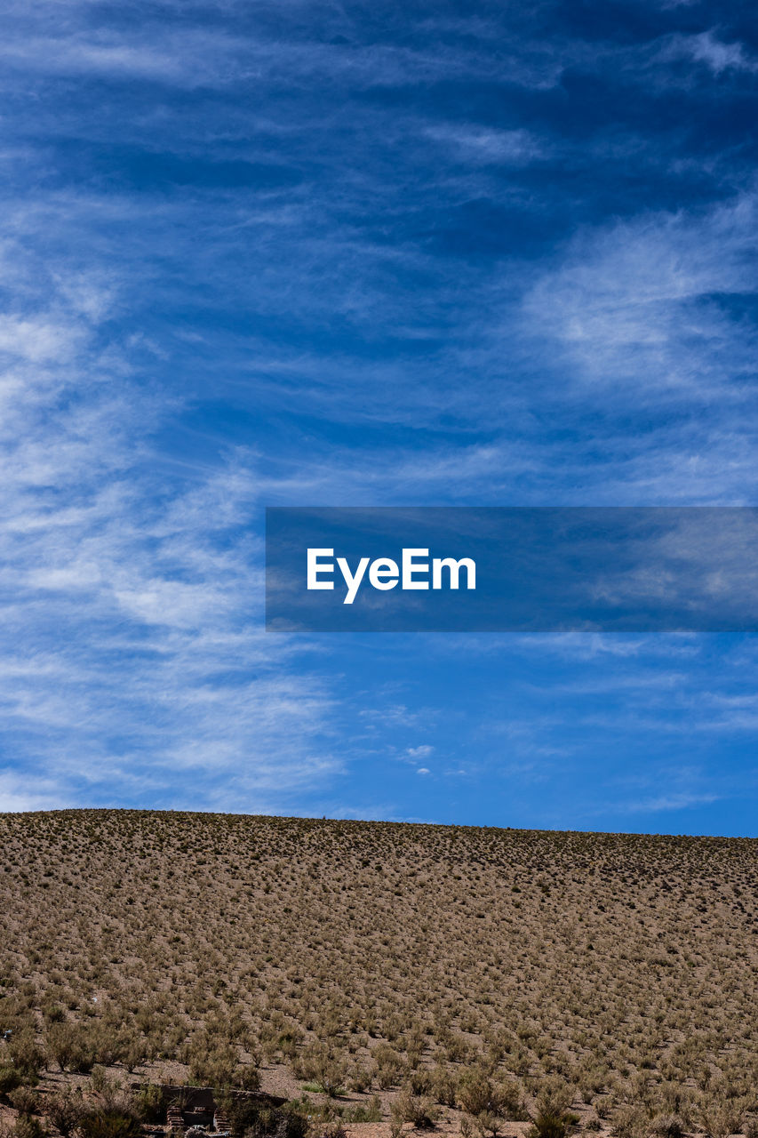 SCENIC VIEW OF FARM AGAINST SKY