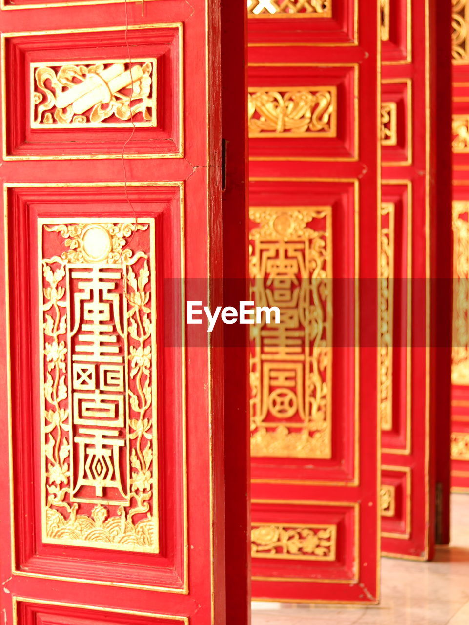 CLOSED DOOR OF TEMPLE