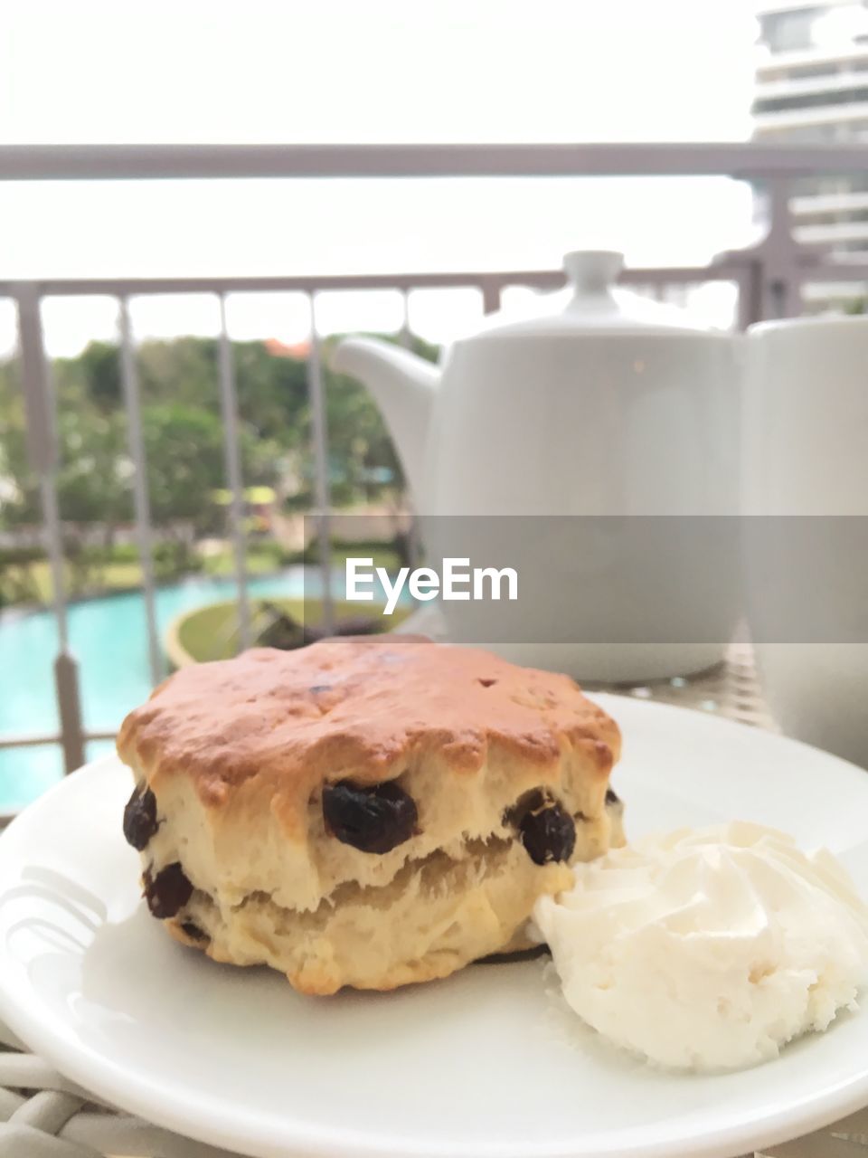 CLOSE-UP OF BREAKFAST SERVED WITH COFFEE