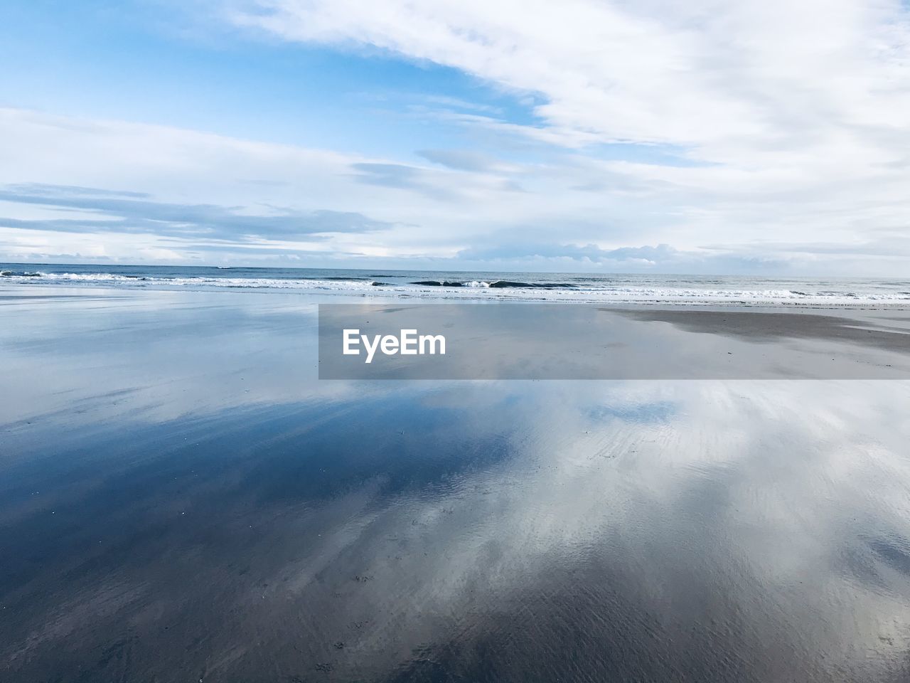 PANORAMIC VIEW OF SEA AGAINST SKY