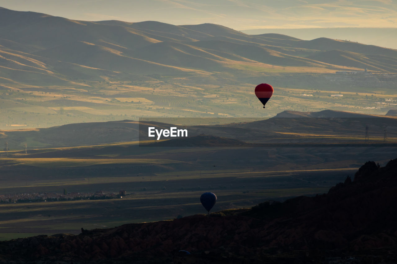 Hot air balloons in cappadocia