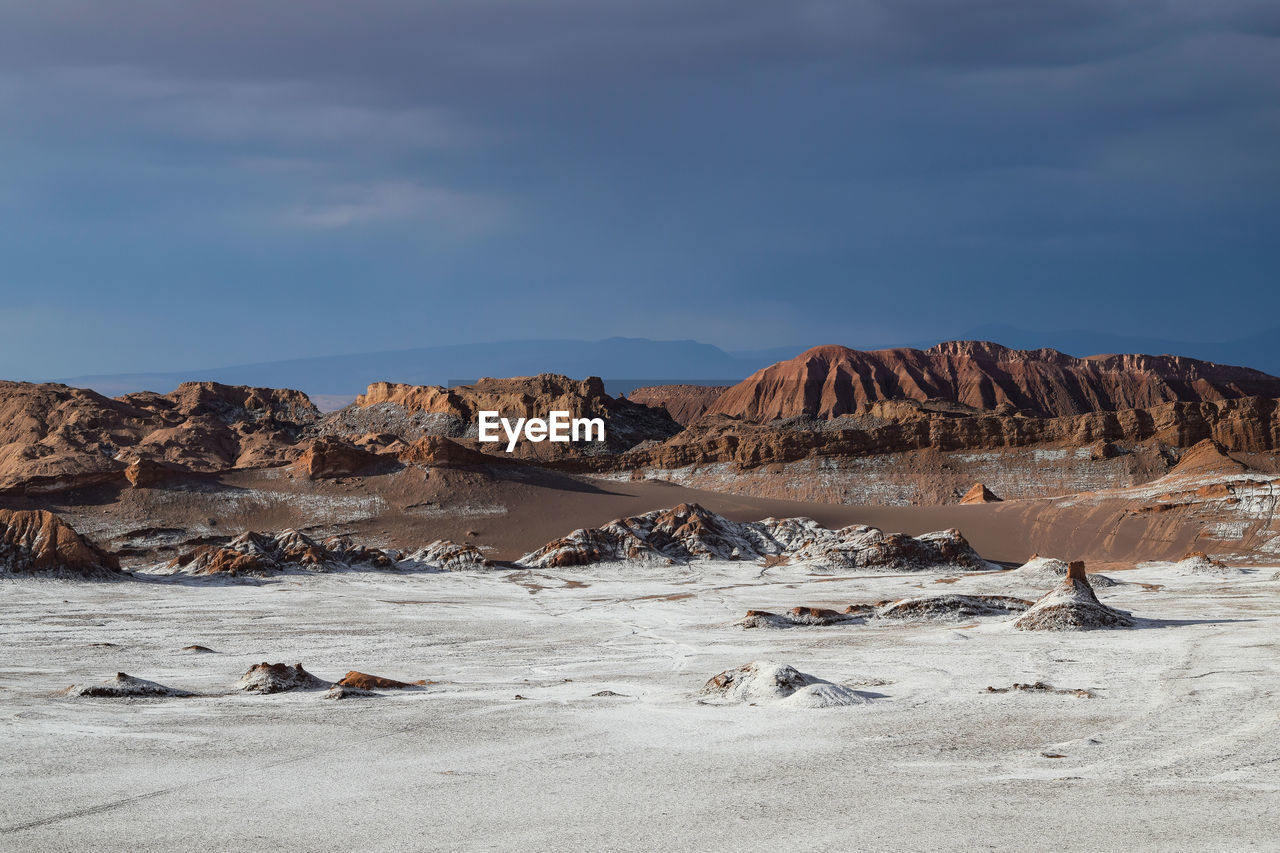 Landscape at valle de la luna