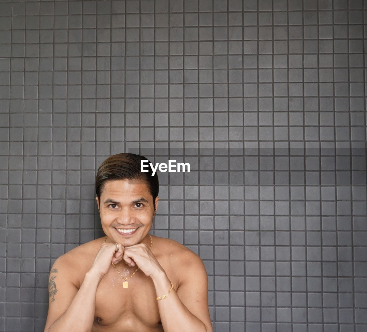 Portrait of a smiling young man