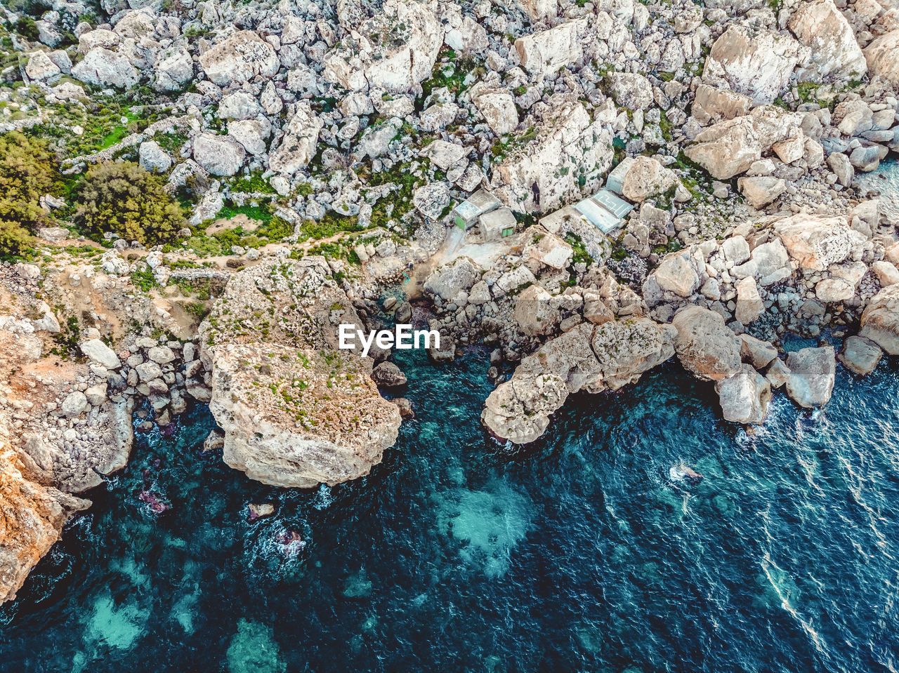 Top down view