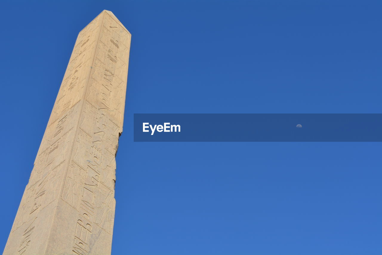 Obelisk at the temple of luxor