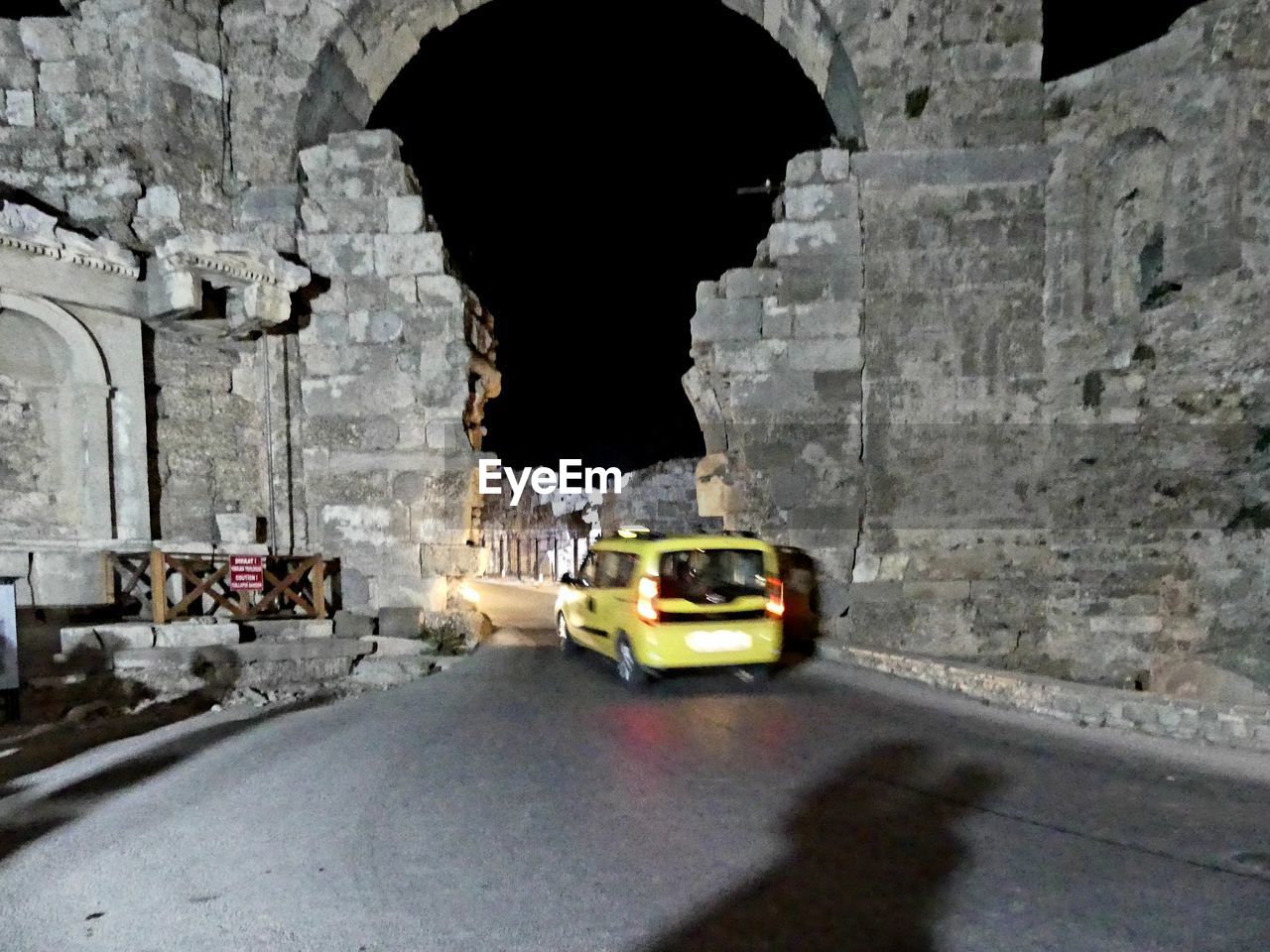 City gate from side turkey