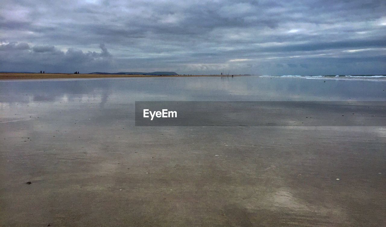 REFLECTION OF CLOUDS IN SEA