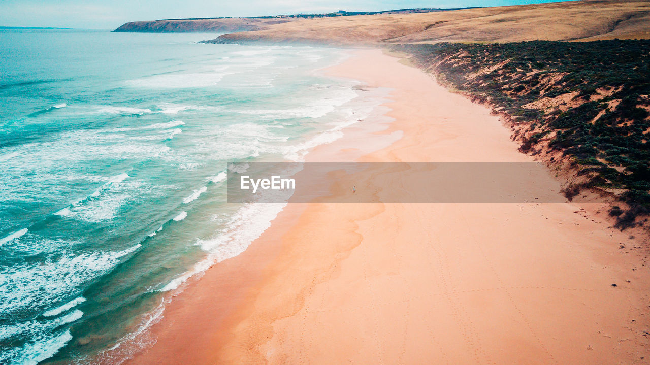 PANORAMIC VIEW OF BEACH