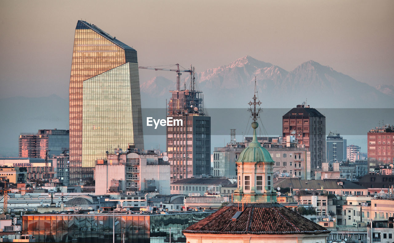 Cityscape against sky