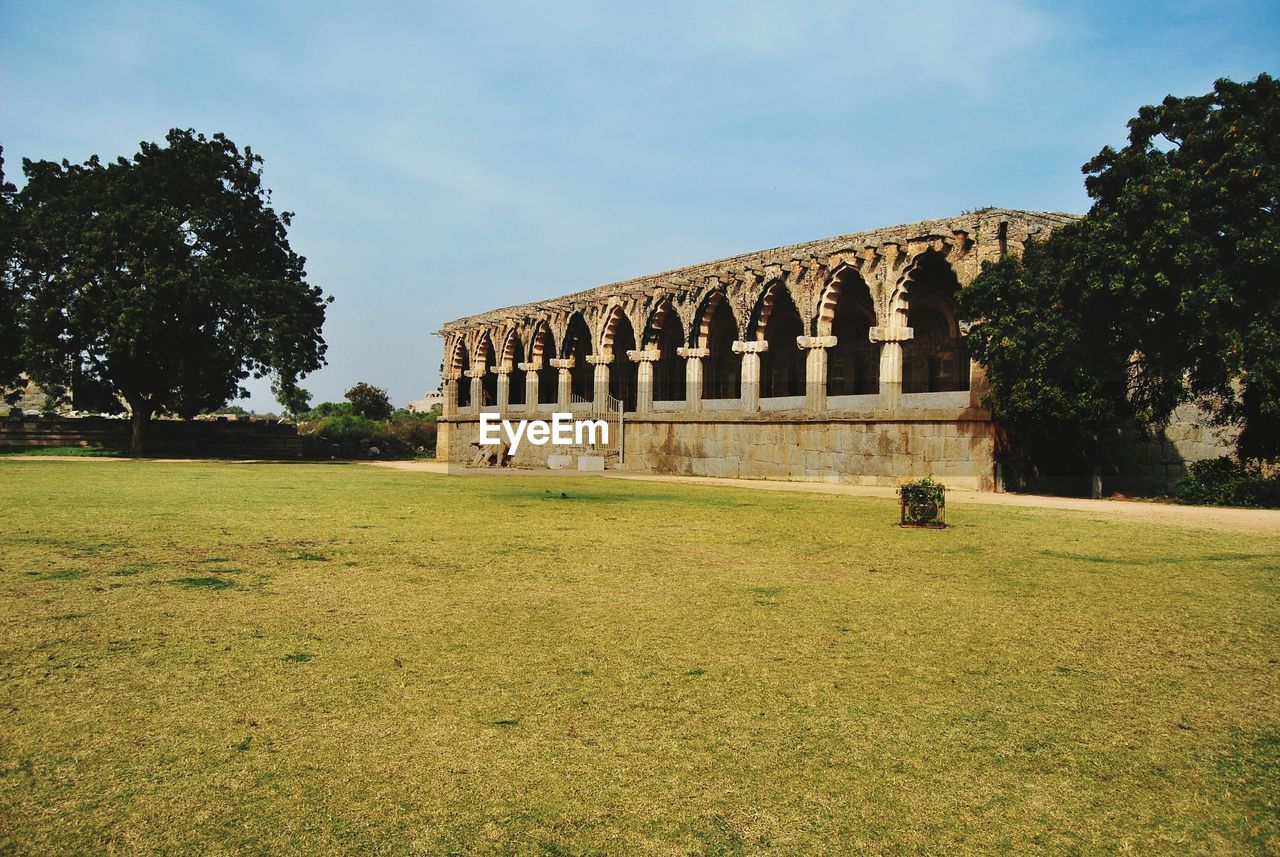 RUINS OF OLD RUINS OF A TEMPLE