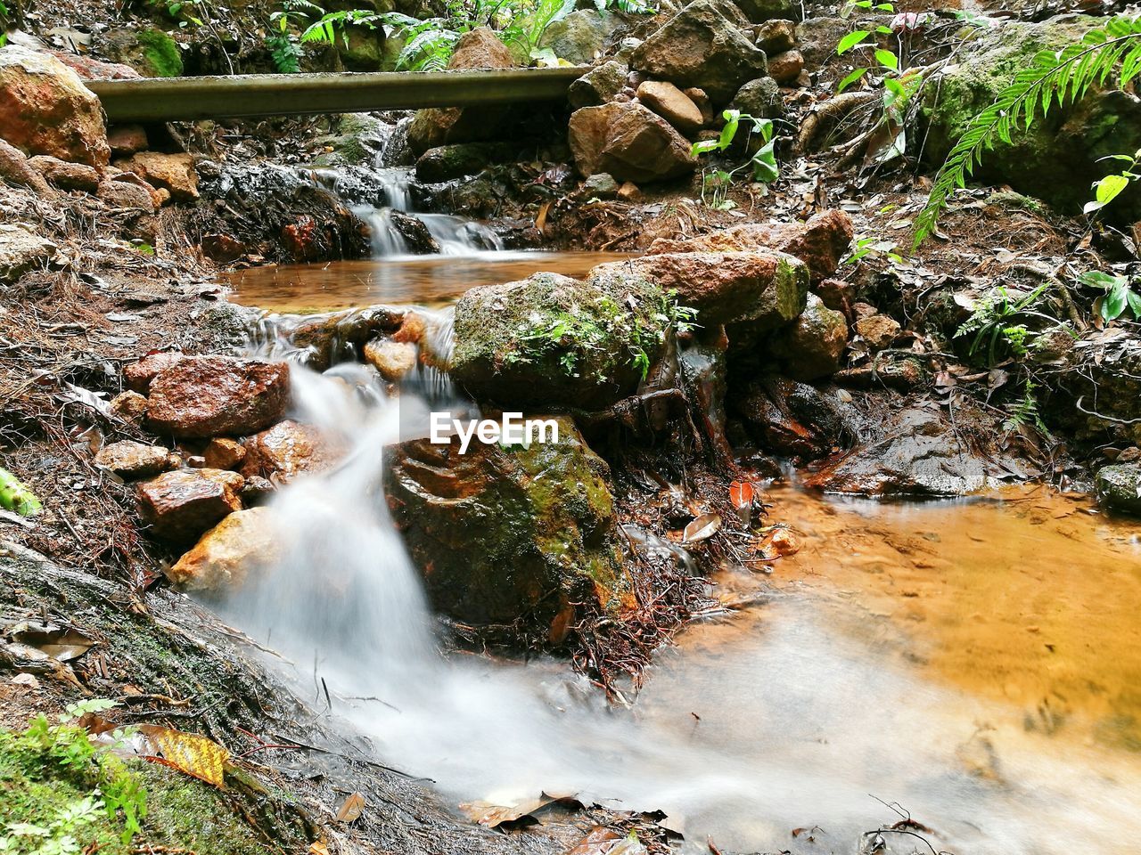 VIEW OF WATERFALL