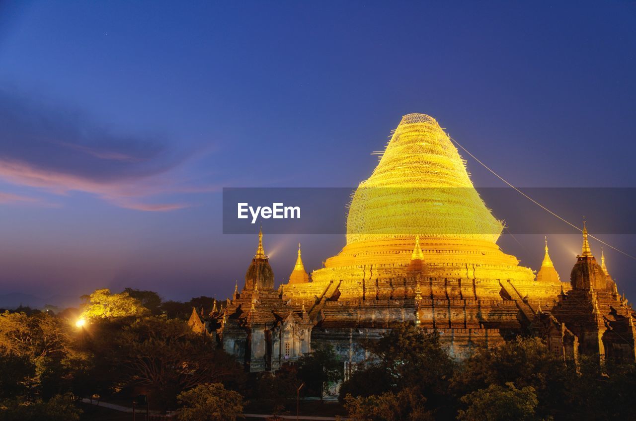 PANORAMIC VIEW OF TEMPLE