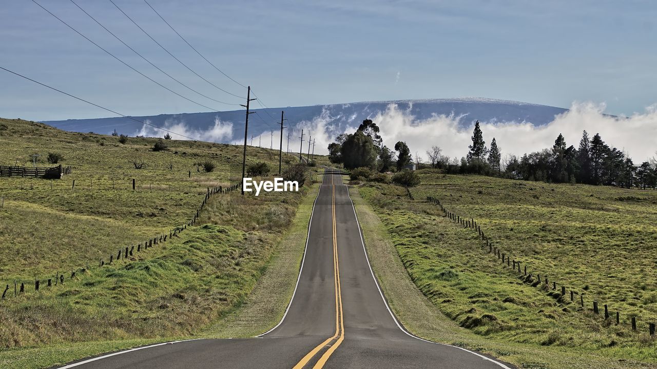 Panoramic view of landscape against sky