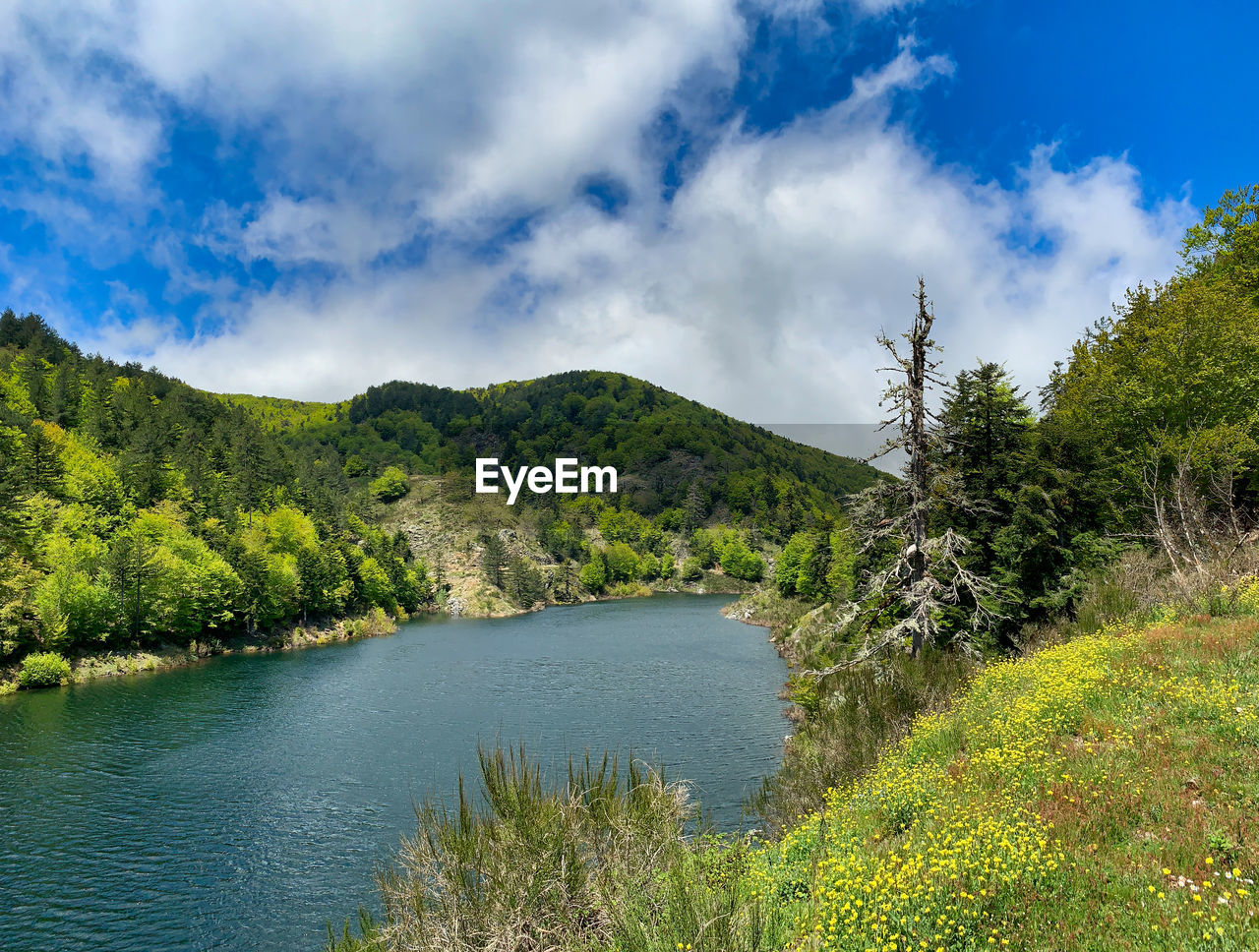 SCENIC VIEW OF RIVER AGAINST SKY