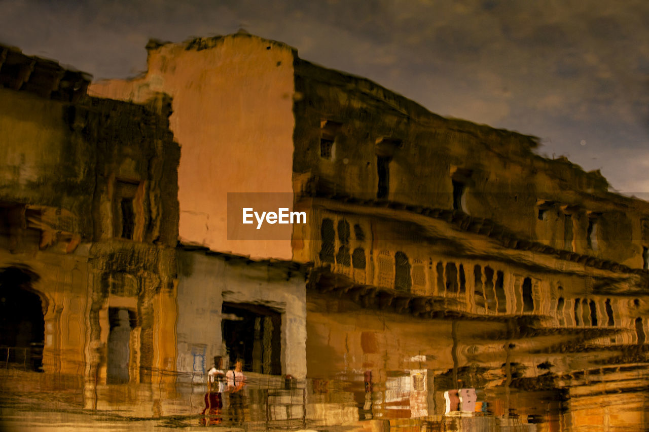 Old building against sky